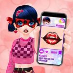 Cute Lip Design For Marinette